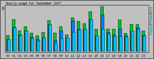 Hourly usage