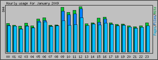 Hourly usage