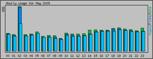 Hourly usage