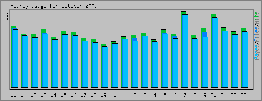 Hourly usage