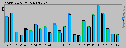 Hourly usage