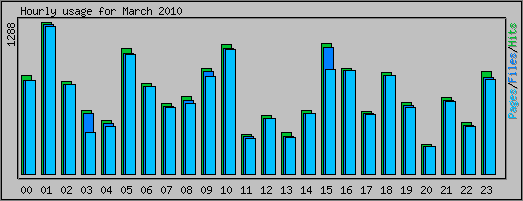 Hourly usage