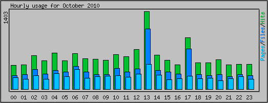 Hourly usage