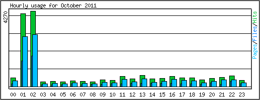 Hourly usage