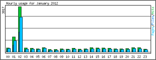 Hourly usage