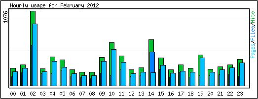 Hourly usage