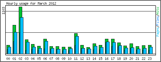 Hourly usage