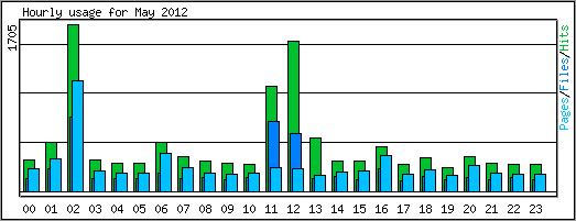 Hourly usage