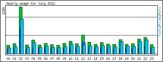 Hourly usage