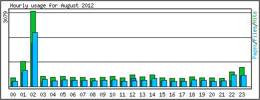 Hourly usage