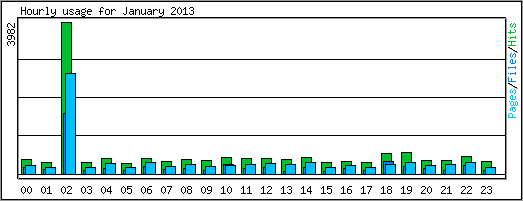 Hourly usage