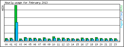 Hourly usage