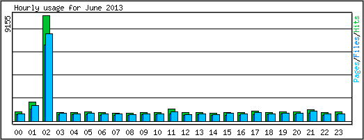 Hourly usage