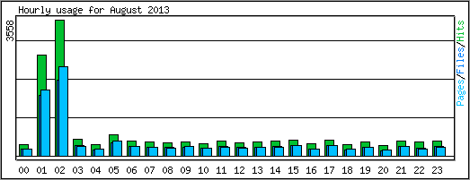 Hourly usage