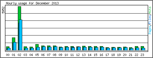 Hourly usage