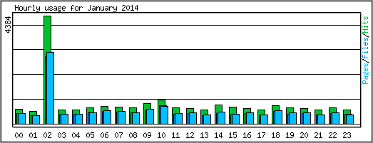 Hourly usage