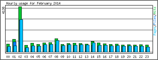 Hourly usage