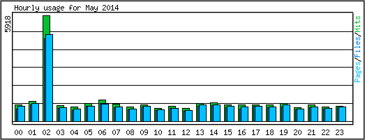 Hourly usage