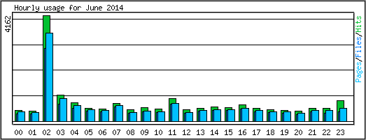 Hourly usage