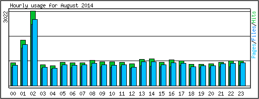 Hourly usage