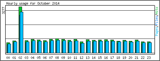 Hourly usage