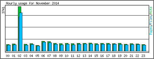 Hourly usage