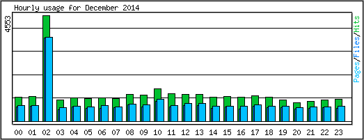 Hourly usage