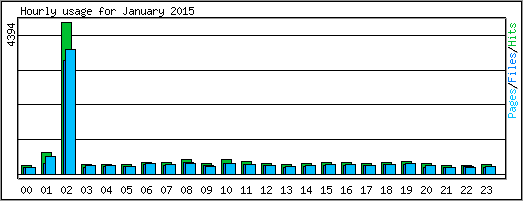 Hourly usage