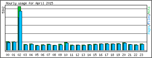 Hourly usage