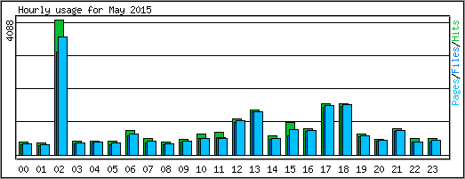 Hourly usage