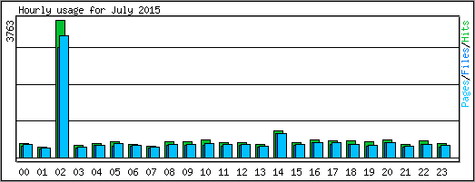 Hourly usage