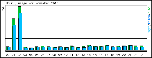 Hourly usage