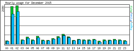 Hourly usage