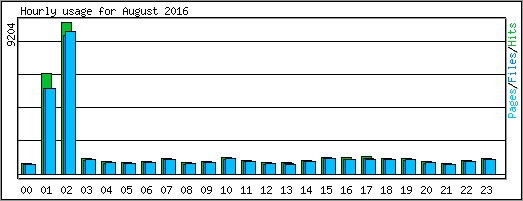 Hourly usage