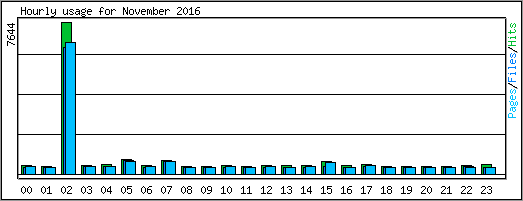 Hourly usage