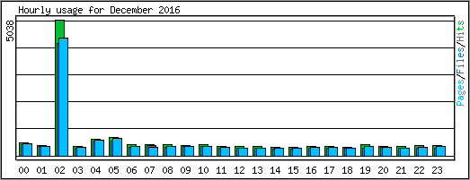 Hourly usage