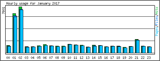 Hourly usage