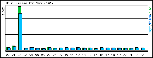 Hourly usage