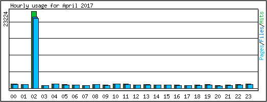 Hourly usage