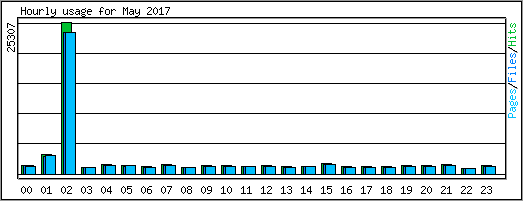 Hourly usage