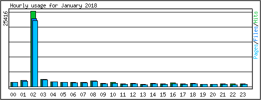 Hourly usage